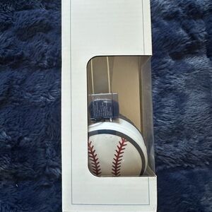 Pottery Barn Kids Black and White Baseball Headphones- Brand New in Package